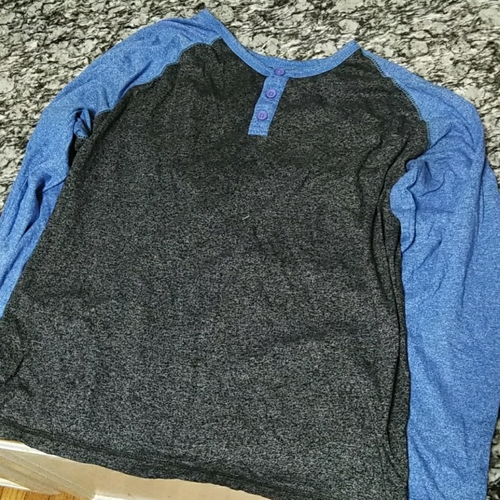 Blue Baseball Tee
